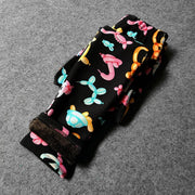 Leggings estampados de dibujos animados de unicornio para niñas, pantalones gruesos cálidos para otoño e invierno, pantalones para niños y niñas, Legging para niños