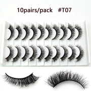 5D Mink Eyelashes Long Lasting Mink Lashes Natural Dramatic Volume Eyelashes Extension Thick Long