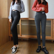 Winter Thermal Thicken Leggings Super Thick High Stretch Lambswool Fleece Lined Tights Sexy Skinny Fitness Woman Pants