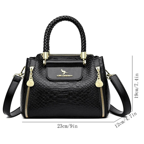 Fashion Crossbody Designer Handbag High-quality Soft Leather Women Shoulder Bags