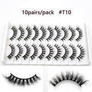 5D Mink Eyelashes Long Lasting Mink Lashes Natural Dramatic Volume Eyelashes Extension Thick Long