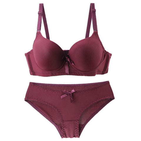 Nuevo Conjunto de sujetadores sexys copa BC, bragas, ropa interior push-up de talla grande, lencería femenina