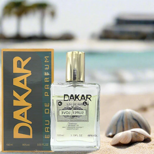 DAKAR Eau De Perfume Unisex Pheromone Fragrance Long Lasting 3.33 Fl Oz