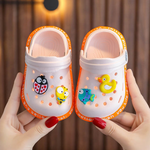 Sandalias para niños Niños Niñas Dibujos animados Bebé Zapatillas Zapatos planos