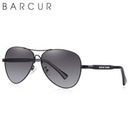 BARCUR Original hombres gafas de sol polarizadas Anti luz azul proteger hombres gafas de sol mujeres piloto UV400 gafas