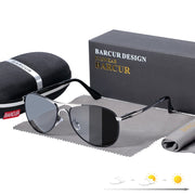 BARCUR gafas de sol fotocromáticas de alta calidad para hombre, marca de diseñador, gafas de sol polarizadas para conducir, gafas de sol para hombre UV400