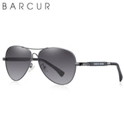 BARCUR Original hombres gafas de sol polarizadas Anti luz azul proteger hombres gafas de sol mujeres piloto UV400 gafas