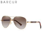 BARCUR Original hombres gafas de sol polarizadas Anti luz azul proteger hombres gafas de sol mujeres piloto UV400 gafas