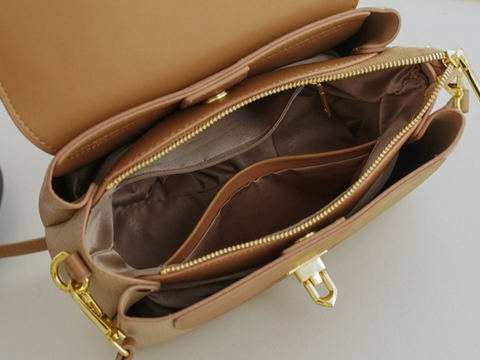 High Stylish Woman All-Match Fancy Soft Leather Shoulder Handbag