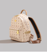 Cute Luxurious Designer Style 100% Leather Backpack