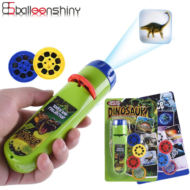 Parent-child Interaction Puzzle Early Education Luminous Toy Animal Dinosaur Child Slide Projector Lamp Kids Toys