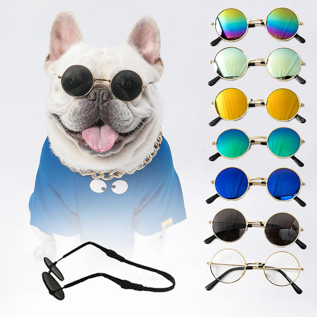 For Dogs Cats Pet Accessories Glasses Sunglasses Harness Accessory Puppy Products Decorations Lenses Gadgets Goods For Animals