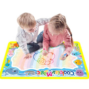 Magic Water Painting Drawing Mat & 2 Pens Doodle Board Coloring Books for Kids Children Educational Toys