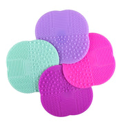 Silicone Cleaning Cosmetic Make Up Washing Brush Gel Cleaner Scrubber Tool Foundation Makeup Cleaning Mat Pad Tool