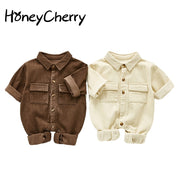 Boy Treasure Frock Romper Casual One-Piece Suit Baby Clothes