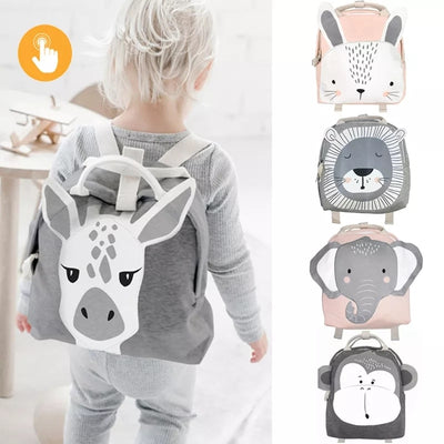 Children Backpack Toddler Kids Backpack For Baby Kids Cute School boy girl light Bag.